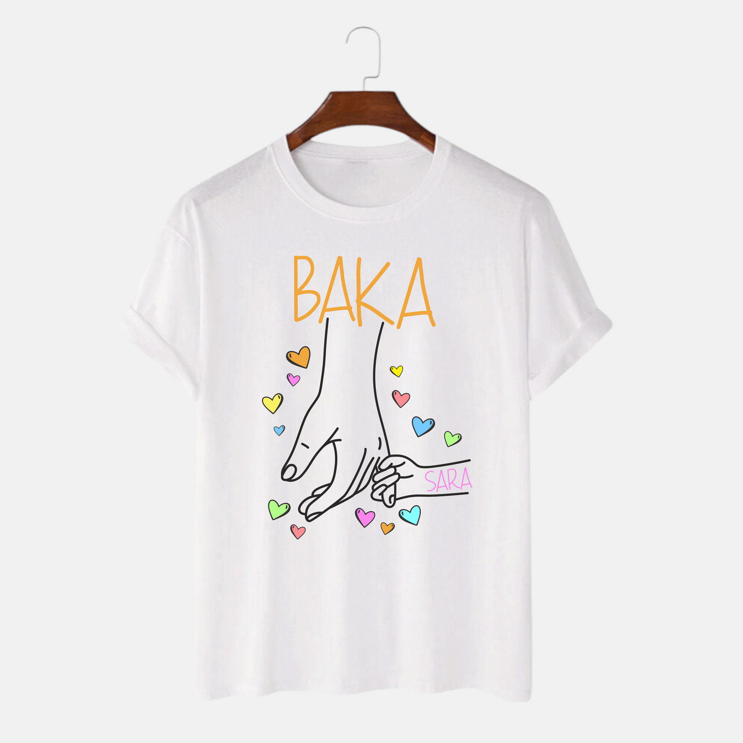 Majica - Baka ruke sa imenima dece - do 8 imena