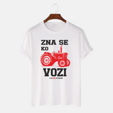 Majica - Zna se ko traktor vozi a ko kapiju otvara