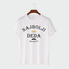 Majica Najbolji Deda – Muška majica sa natpisom | Poklon za dedu