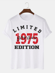 personalizovana pamučna majica sa imenom i godinom rođenja