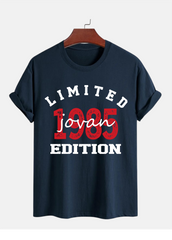 personalizovana majica limited edition sa imenom i godinom rođenja