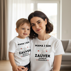 Majica - Mama i Sin najbolji prijatelji zauvek komplet