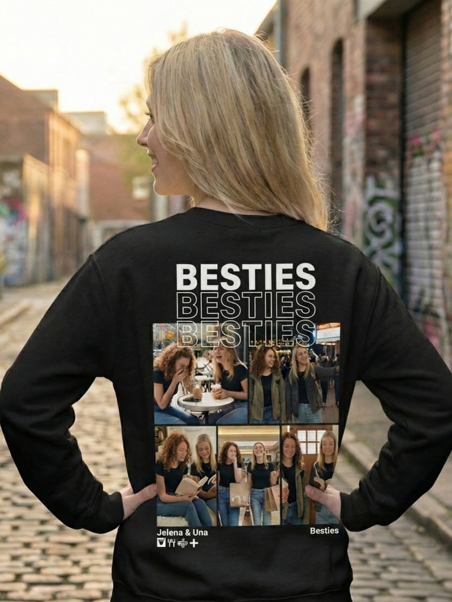 Personalizovani Foto Duks - Besties