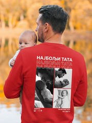 Personalizovani Foto Duks - Najbolji Tata