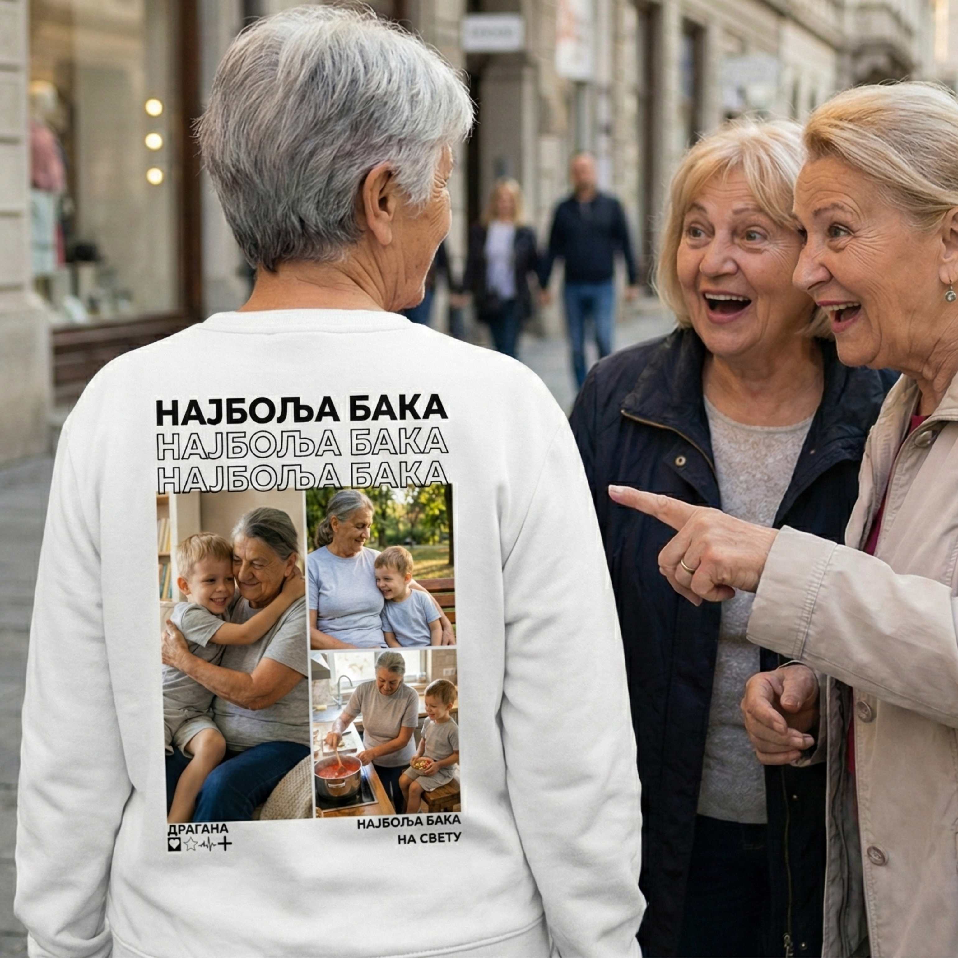 Personalizovani Foto Duks - Najbolja Baka