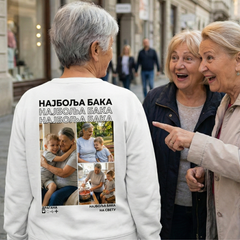 Personalizovani Foto Duks - Najbolja Baka