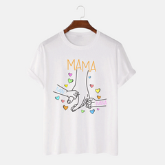 Personalizovana Majica za mamu - Mamine ruke sa imenima dece