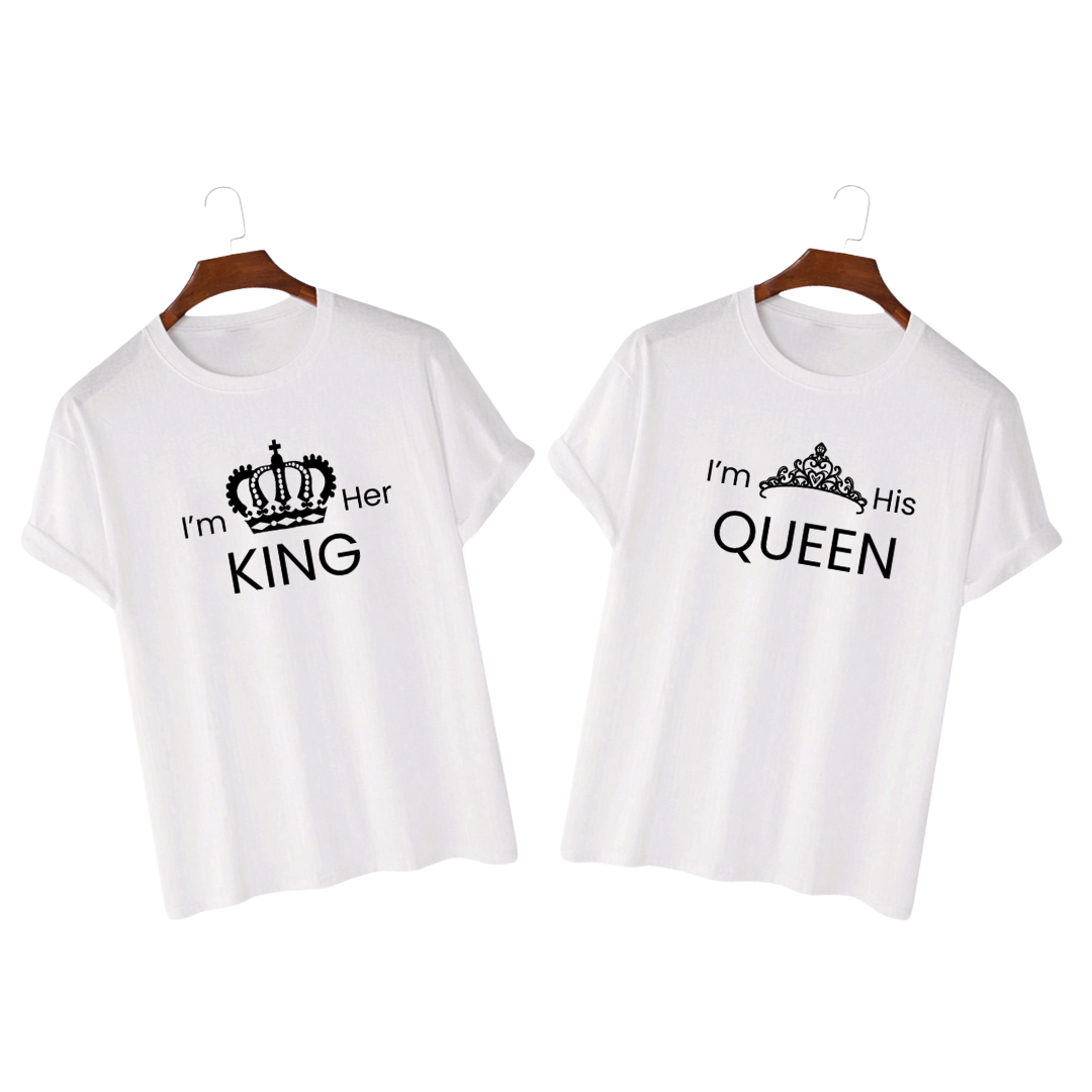 Majica za parove - King and Queen