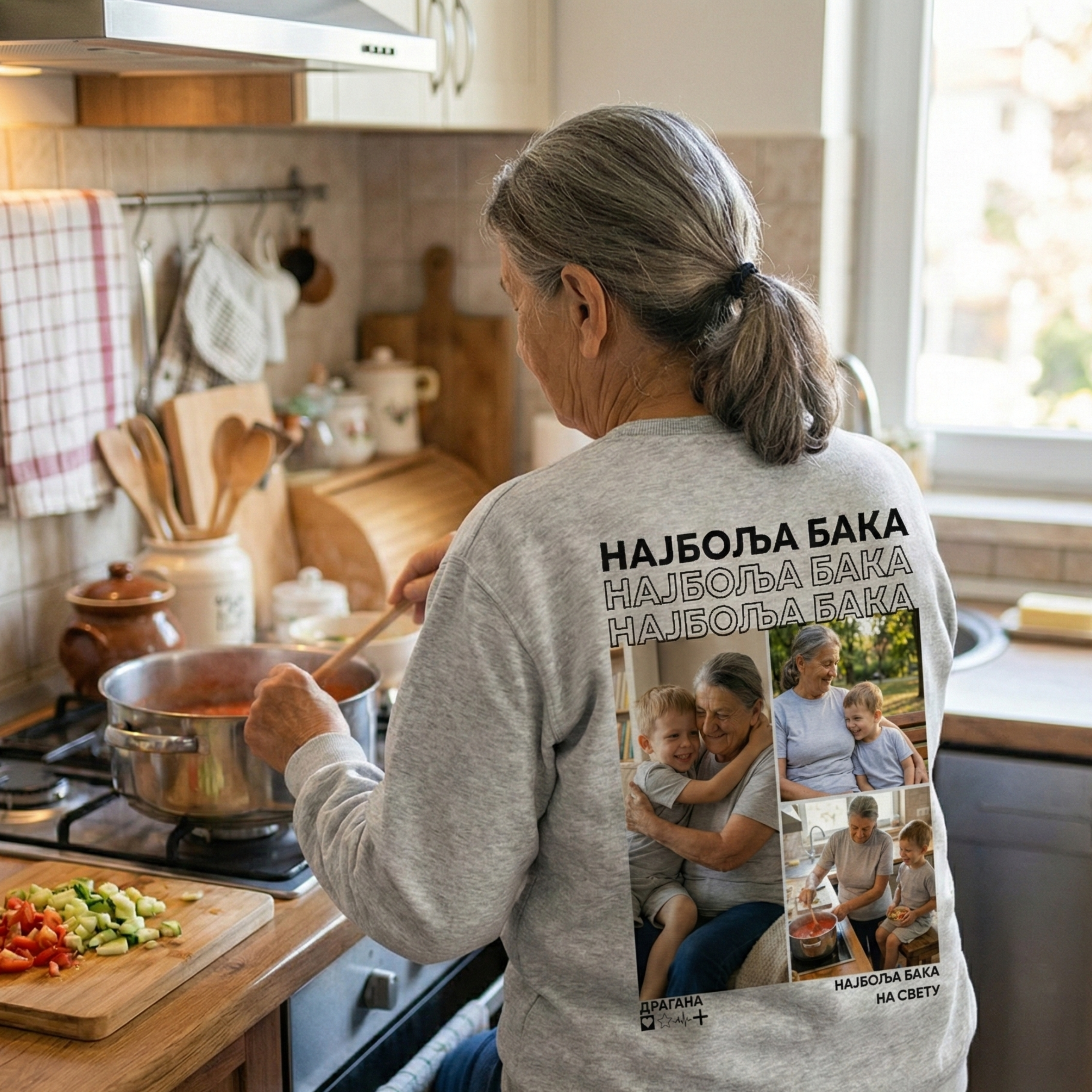 Personalizovani Foto Duks - Najbolja Baka