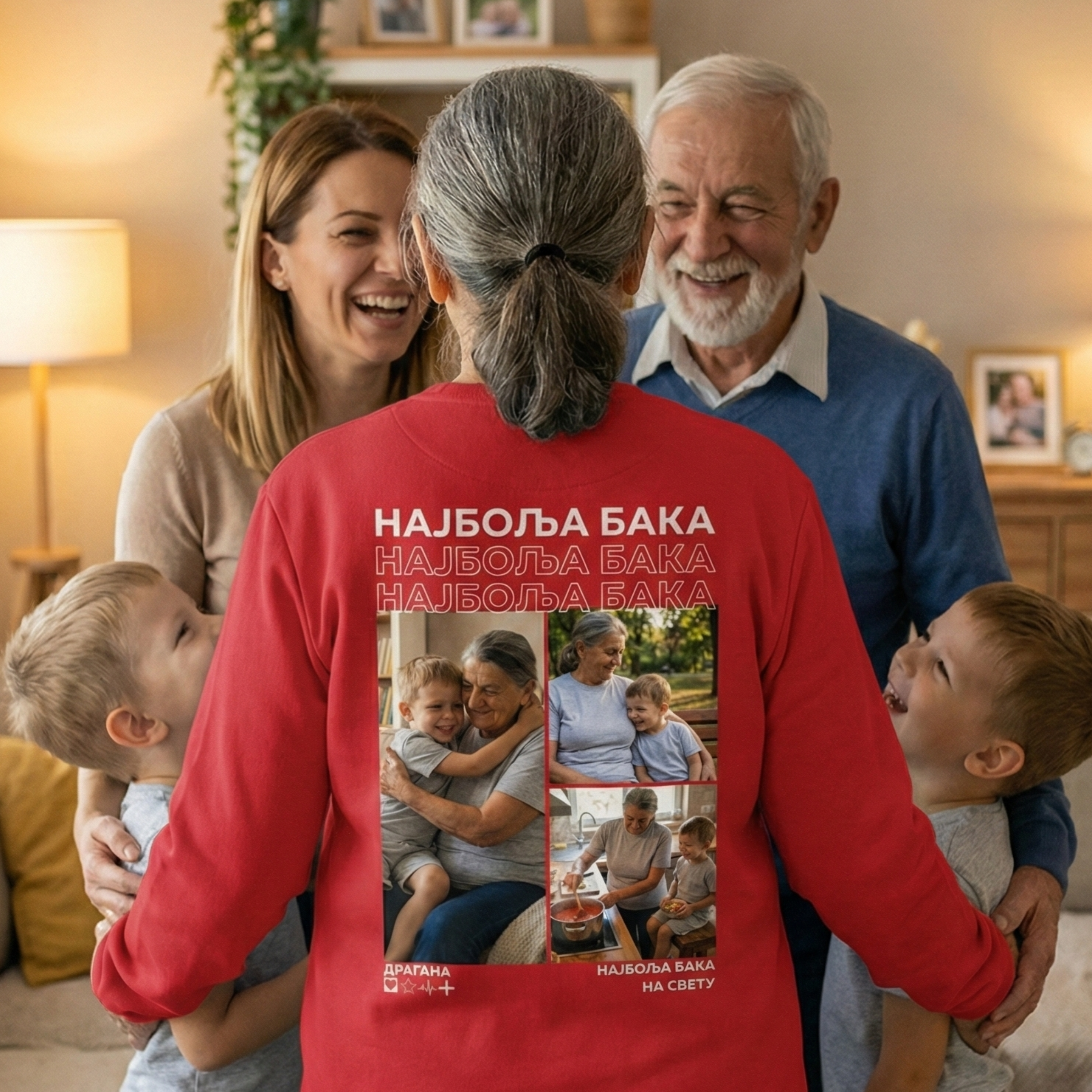 Personalizovani Foto Duks - Najbolja Baka