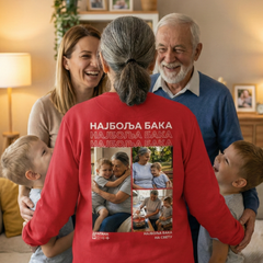 Personalizovani Foto Duks - Najbolja Baka