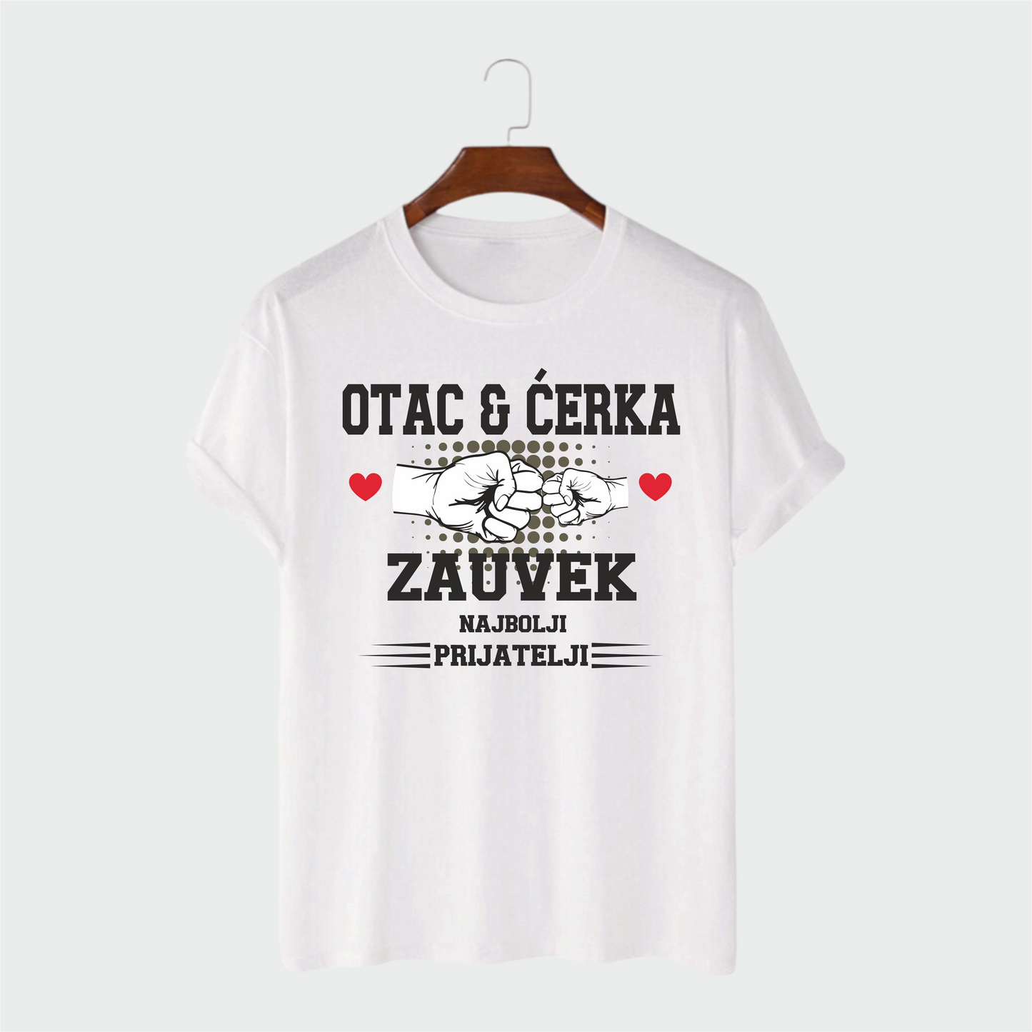 Majica - Otac i cerka najbolji prijatelji zauvek