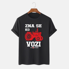 Majica - Zna se ko traktor vozi a ko kapiju otvara