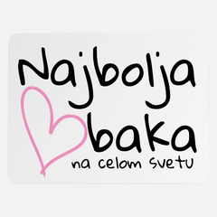 Slika ram - Najbolja baka na celom svetu