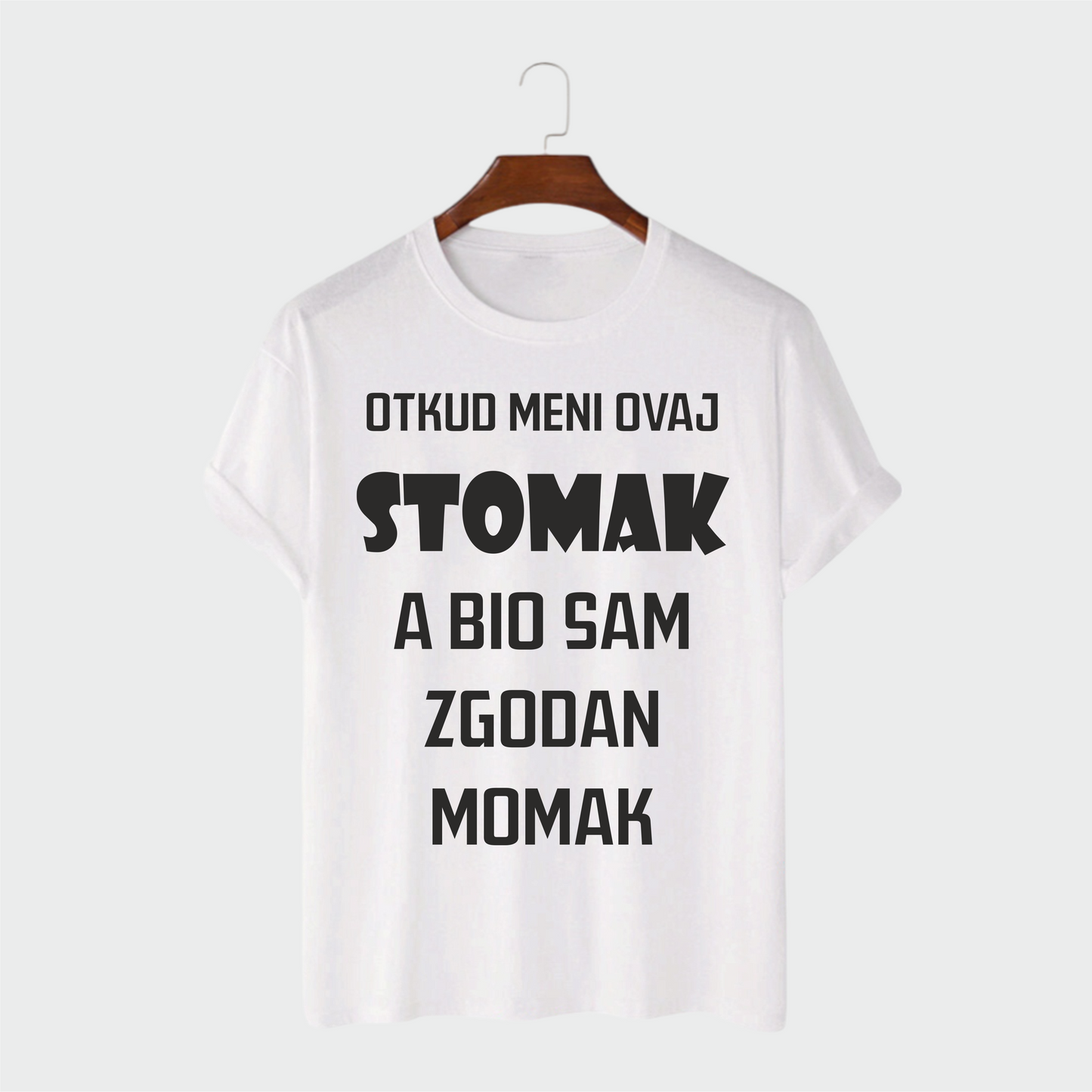 Muška majica - Otkud meni ovaj STOMAK