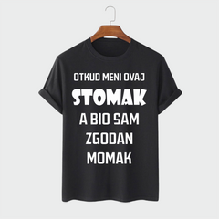 Muška majica - Otkud meni ovaj STOMAK
