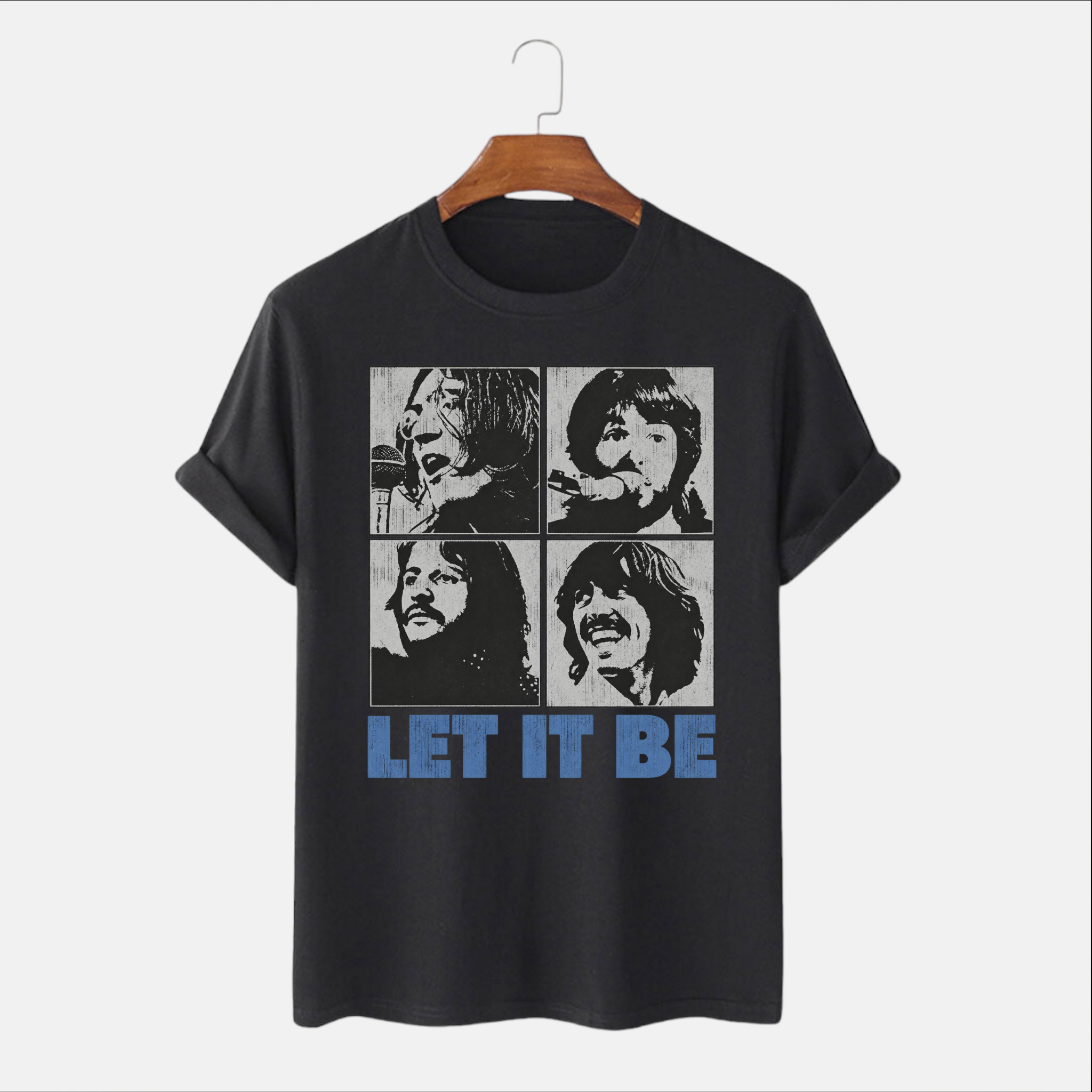 Majica - The Beatles Let It Be Distressed