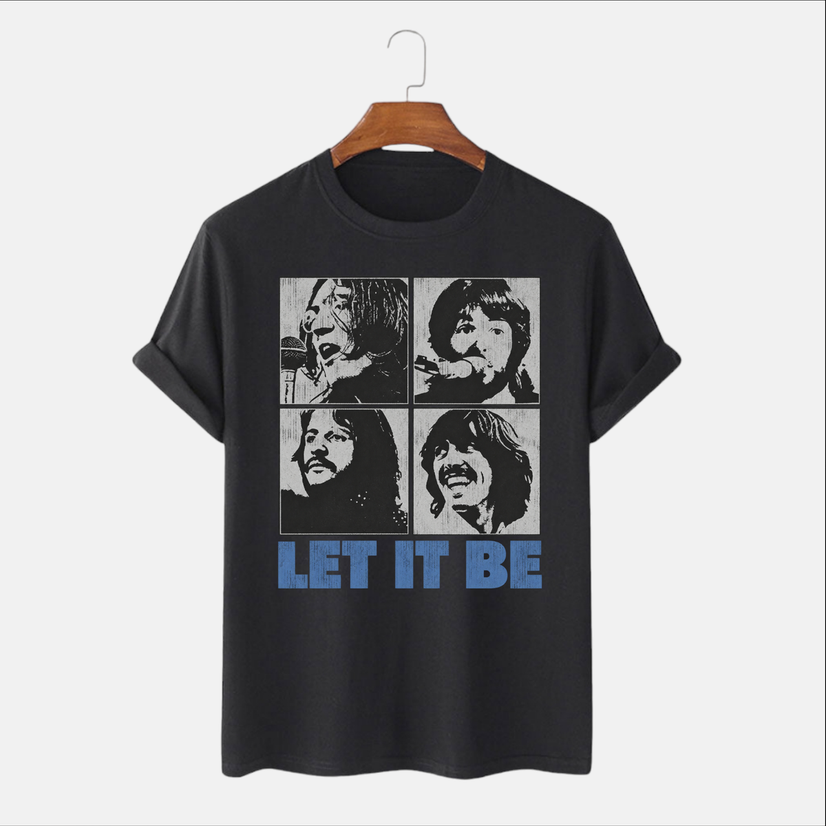 Majica - The Beatles Let It Be Distressed