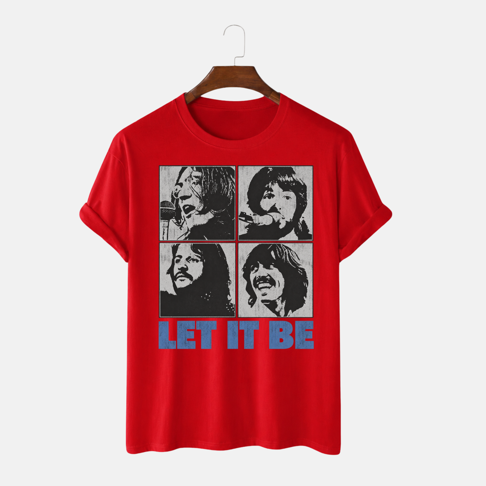 Majica - The Beatles Let It Be Distressed