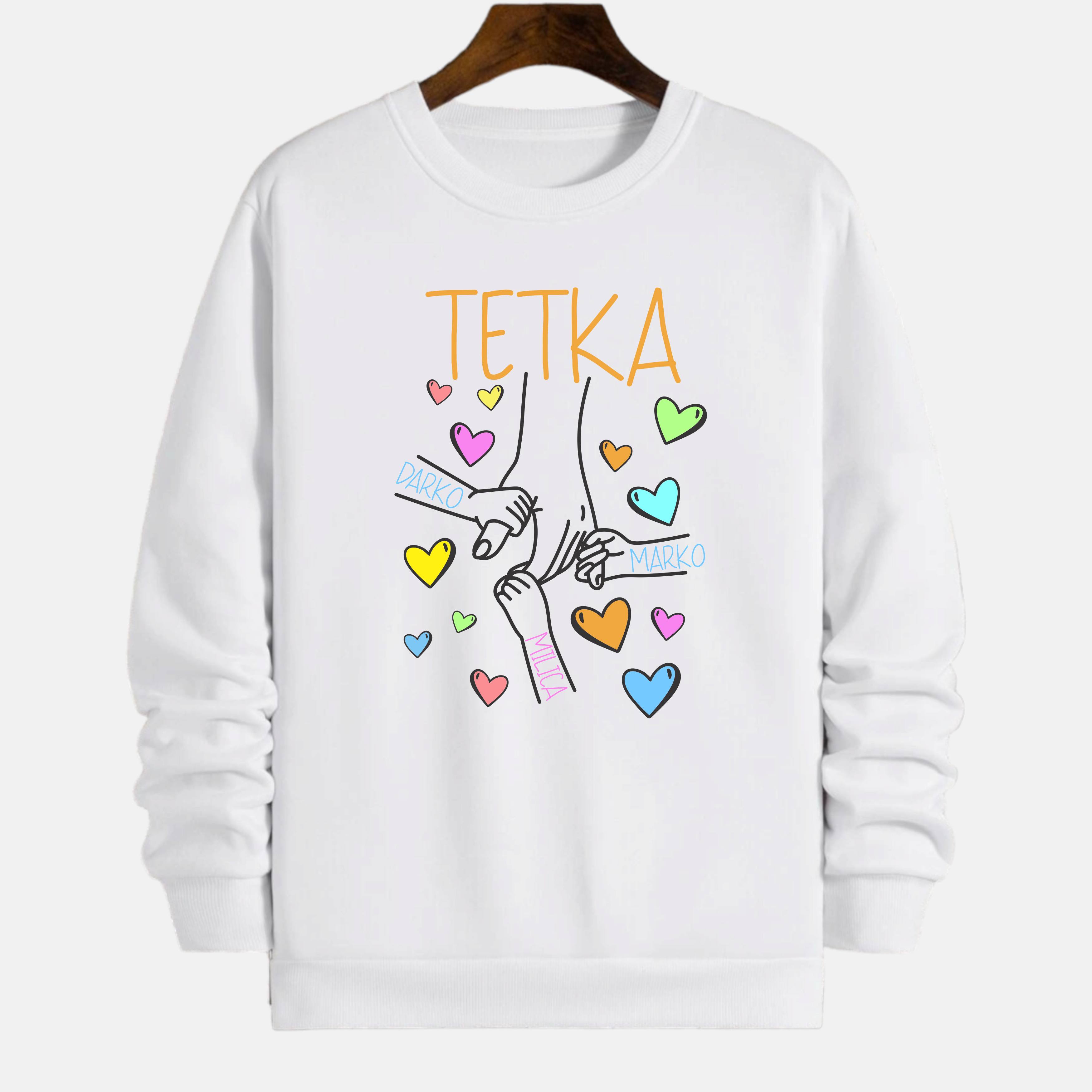 Duks Tetka i deca – personalizovani poklon sa imenima dece ( do 8 imena )