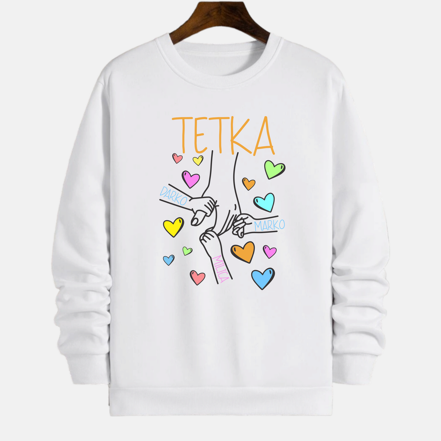 Duks Tetka i deca – personalizovani poklon sa imenima dece ( do 8 imena )