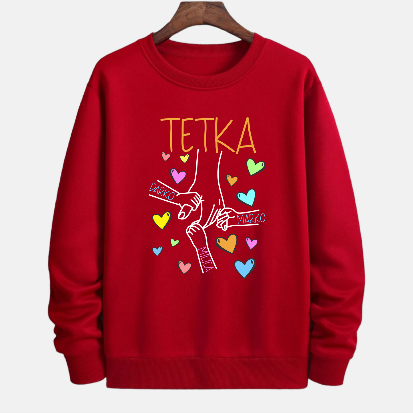 Duks Tetka i deca – personalizovani poklon sa imenima dece ( do 8 imena )