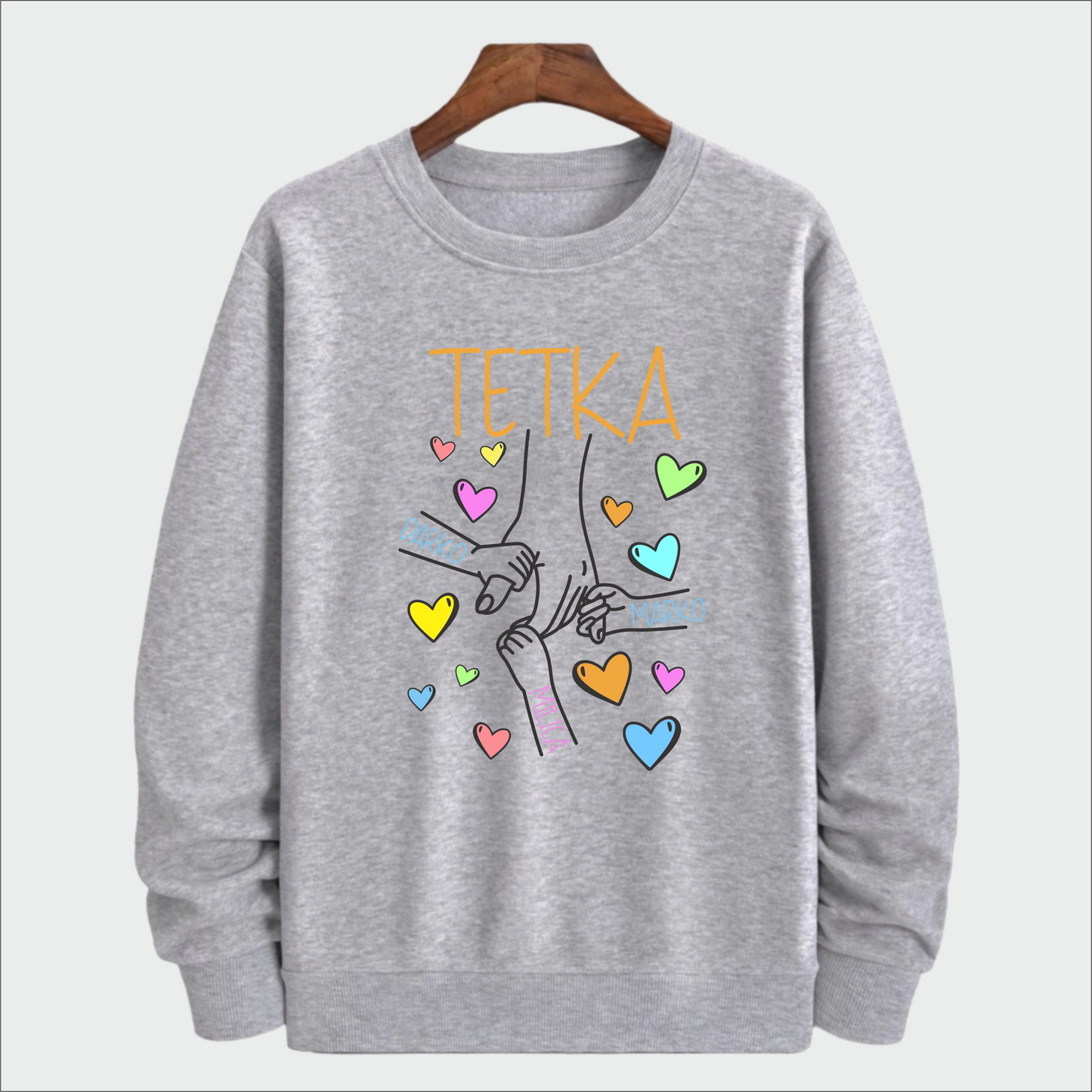 Duks Tetka i deca – personalizovani poklon sa imenima dece ( do 8 imena )