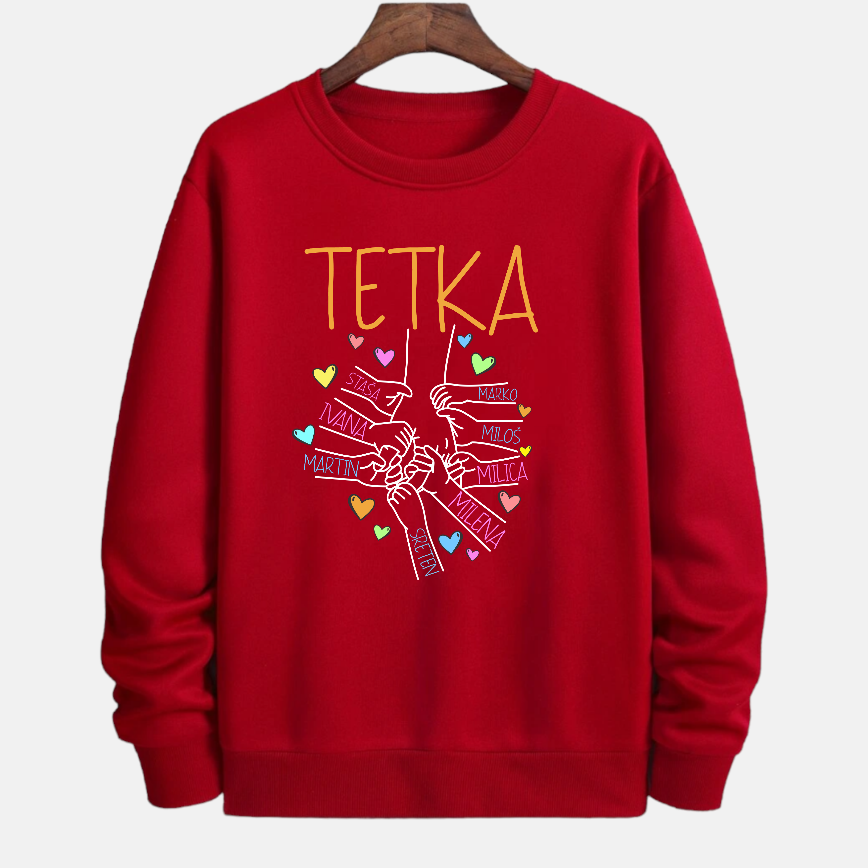 Duks Tetka i deca – personalizovani poklon sa imenima dece ( do 8 imena )