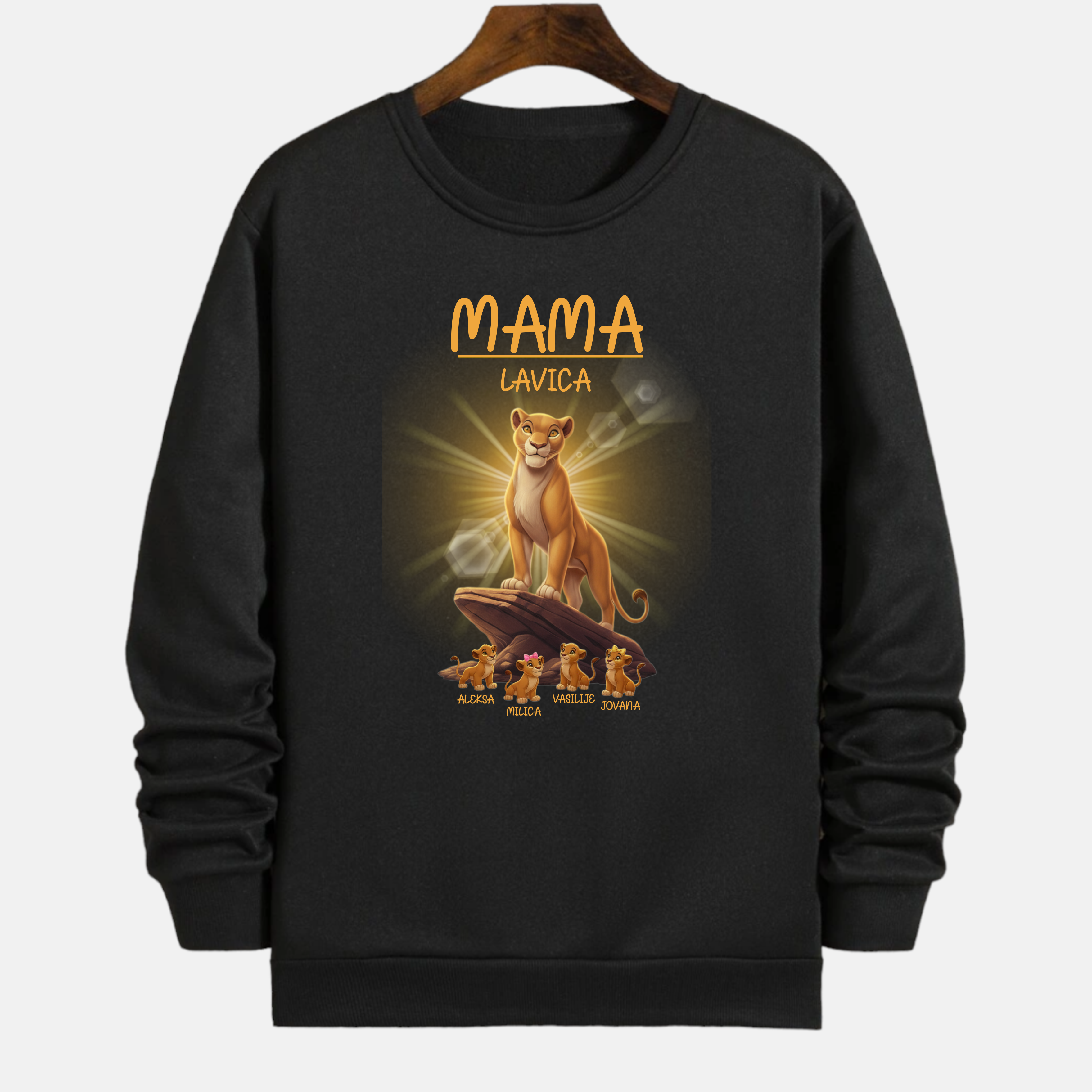 Duks-Mama lavica I sa imenima dece