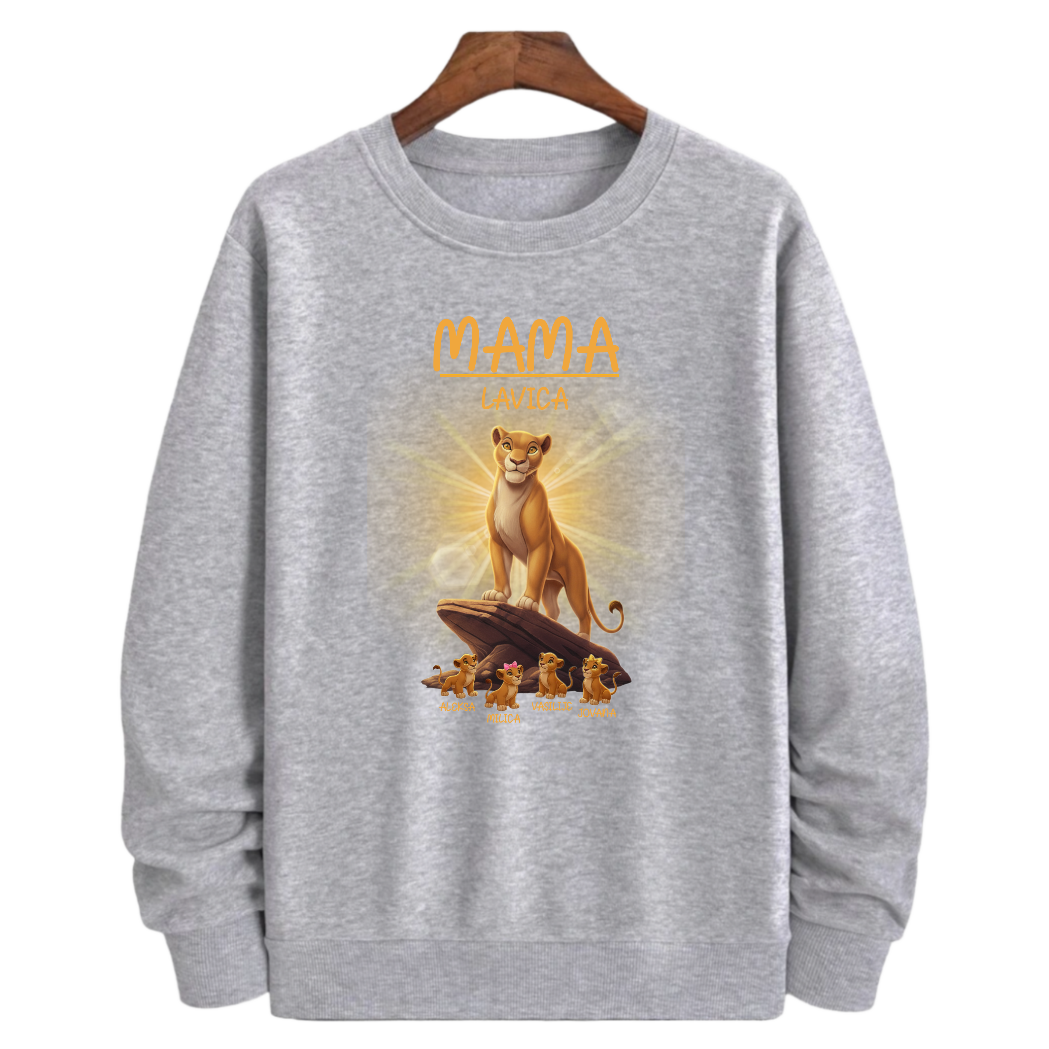 Duks-Mama lavica I sa imenima dece