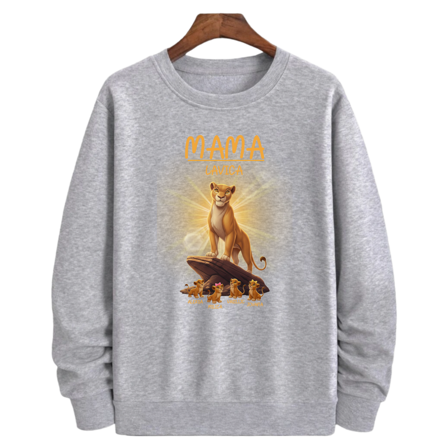 Duks-Mama lavica I sa imenima dece