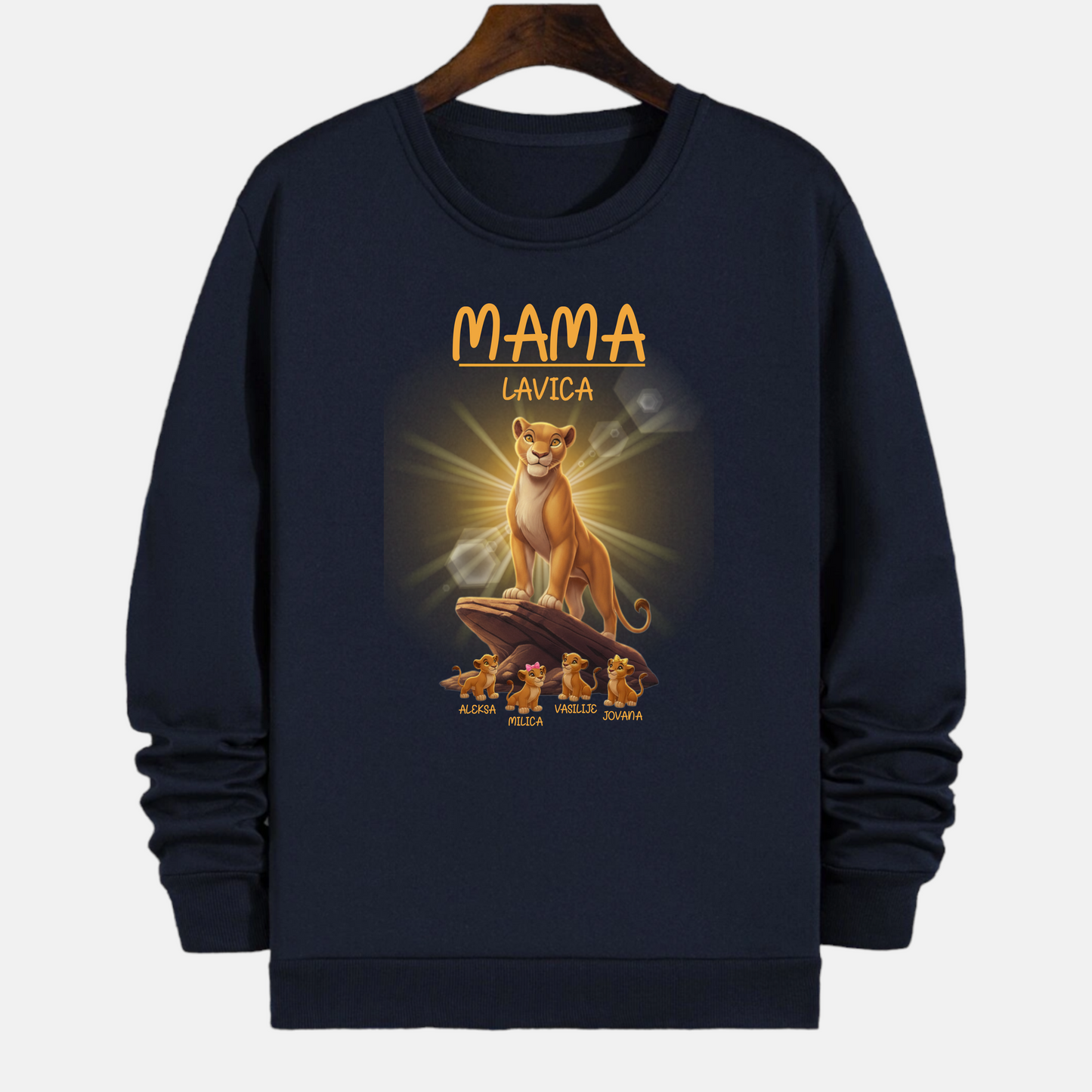 Duks-Mama lavica I sa imenima dece