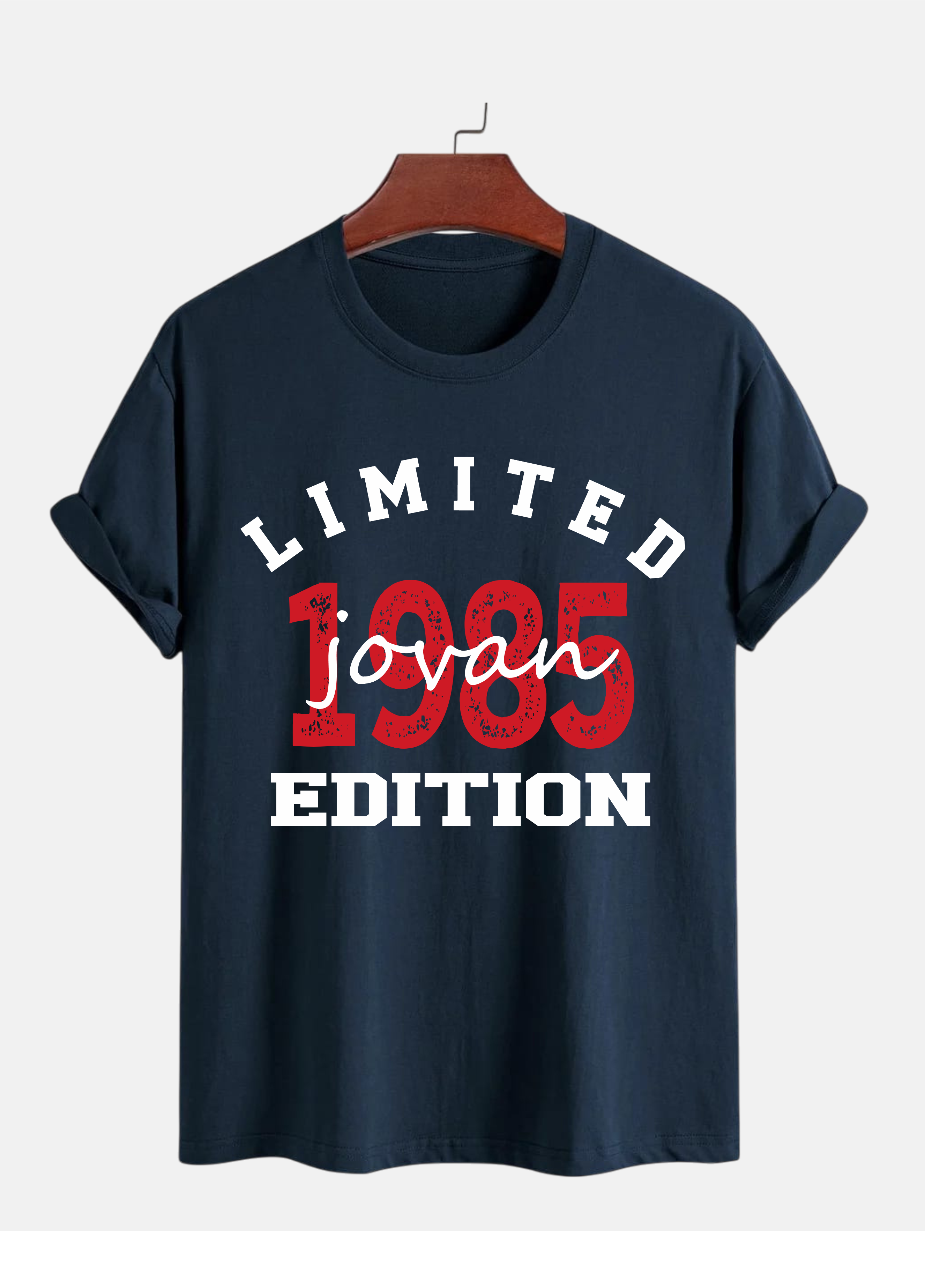 personalizovana majica limited edition sa imenom i godinom rođenja