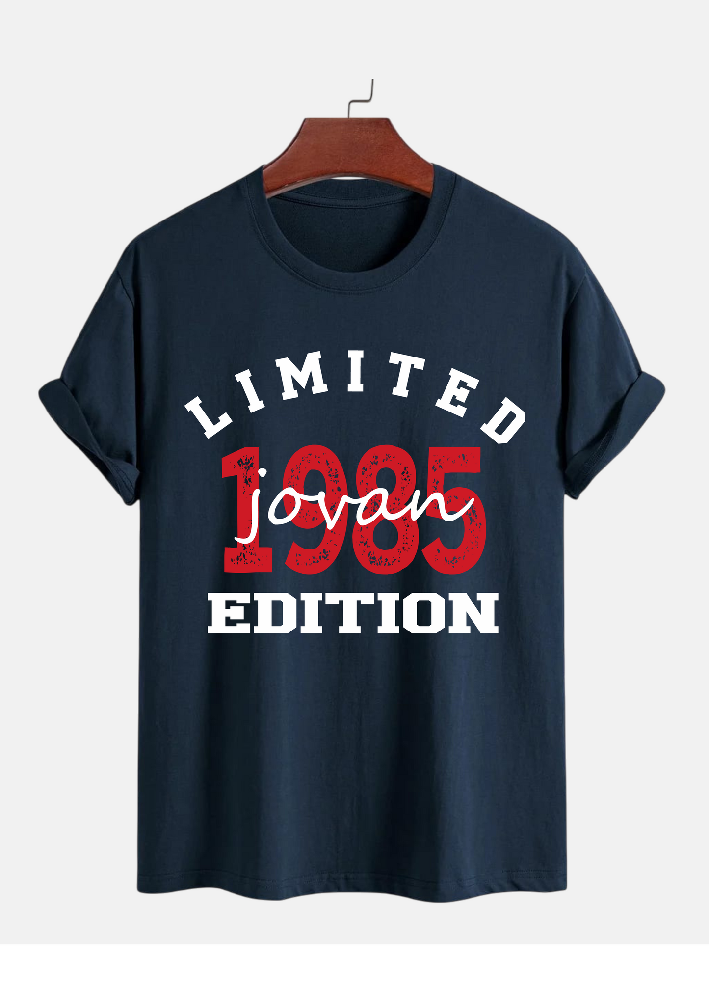 personalizovana majica limited edition sa imenom i godinom rođenja