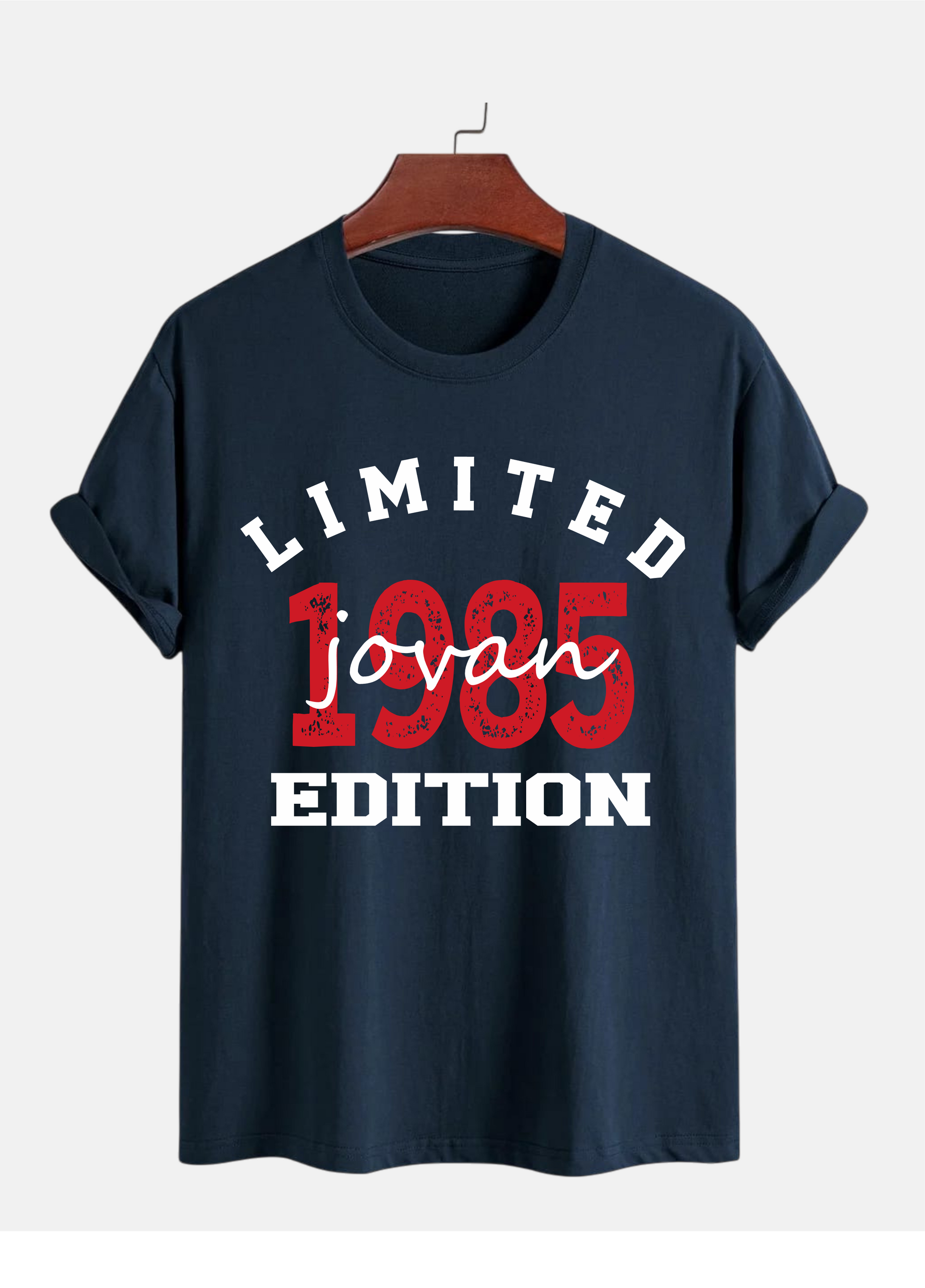 personalizovana majica limited edition sa imenom i godinom rođenja