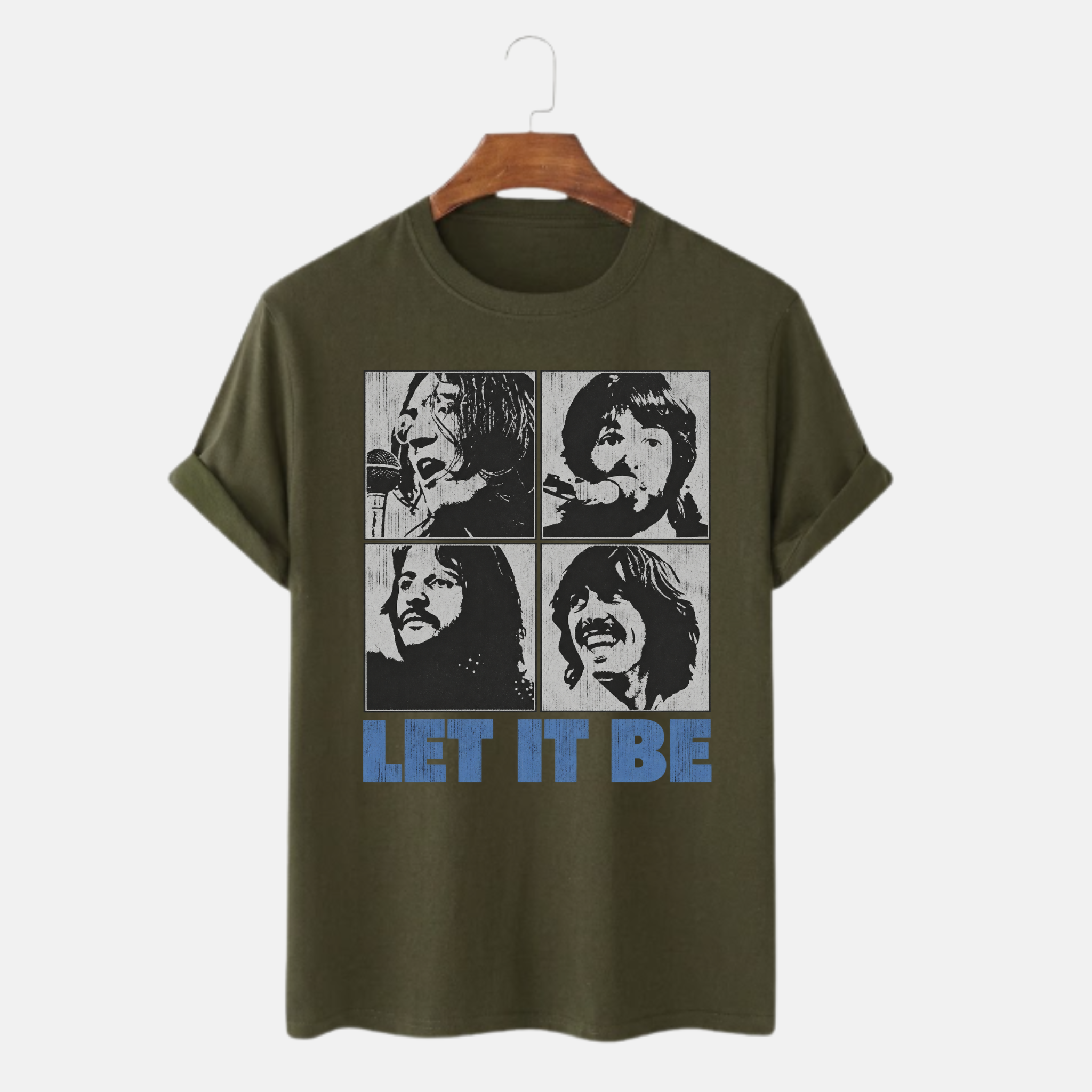 Majica - The Beatles Let It Be Distressed