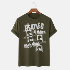Majica - The Beatles A Hard Day's Night Film