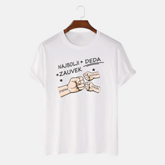 Majica Najbolji Deda Zauvek – Personalizovana sa imenima dece | Savršen poklon za Dedu