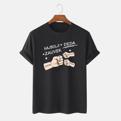 Majica Najbolji Deda Zauvek – Personalizovana sa imenima dece | Savršen poklon za Dedu