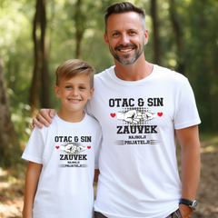 Majica - Otac i sin najbolji prijatelji zauvek komplet