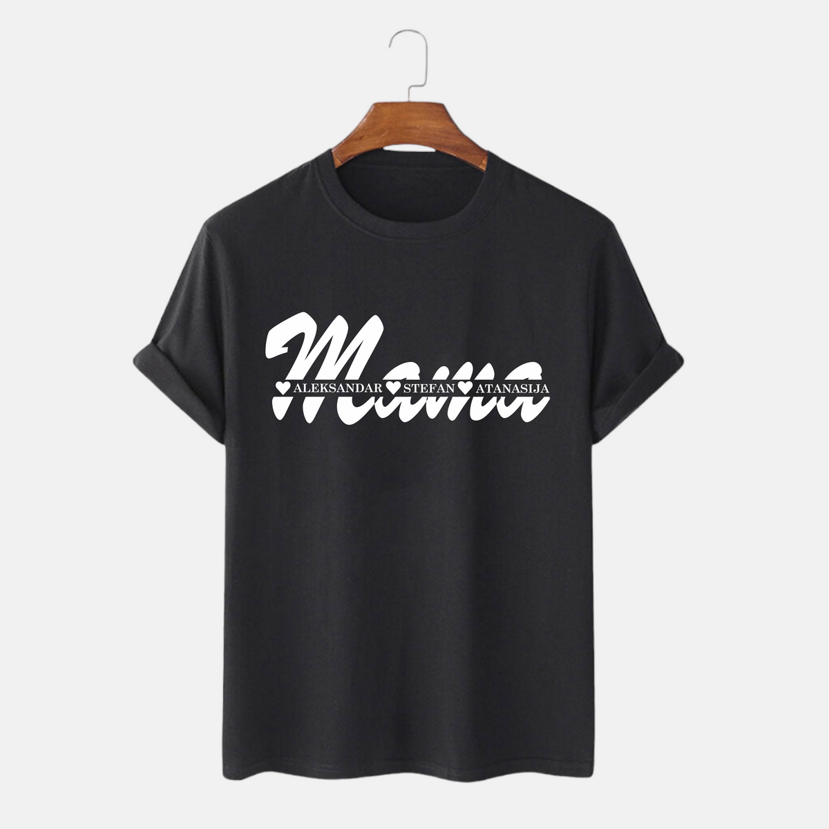 Personalizovana Majica za mamu - Mama sa imenima dece