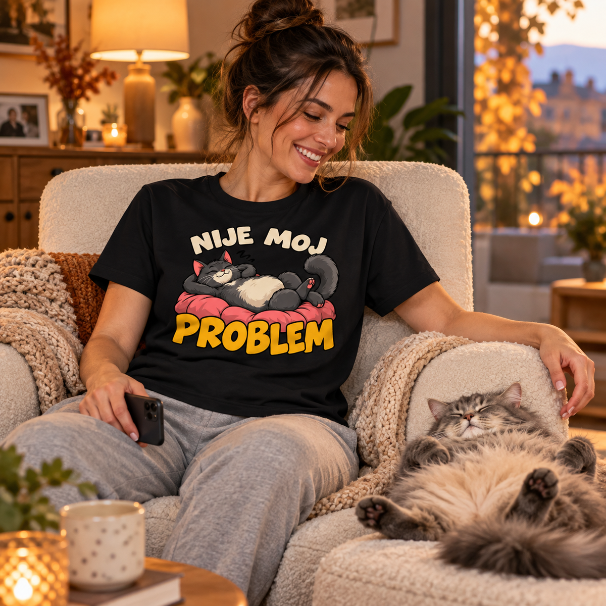 Ženska majica - Nije moj problem