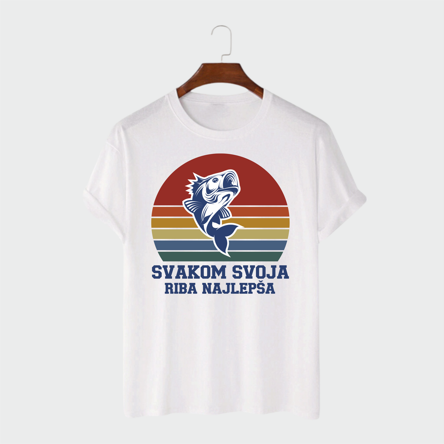 Muška majica - Svakom svoja riba najlepša